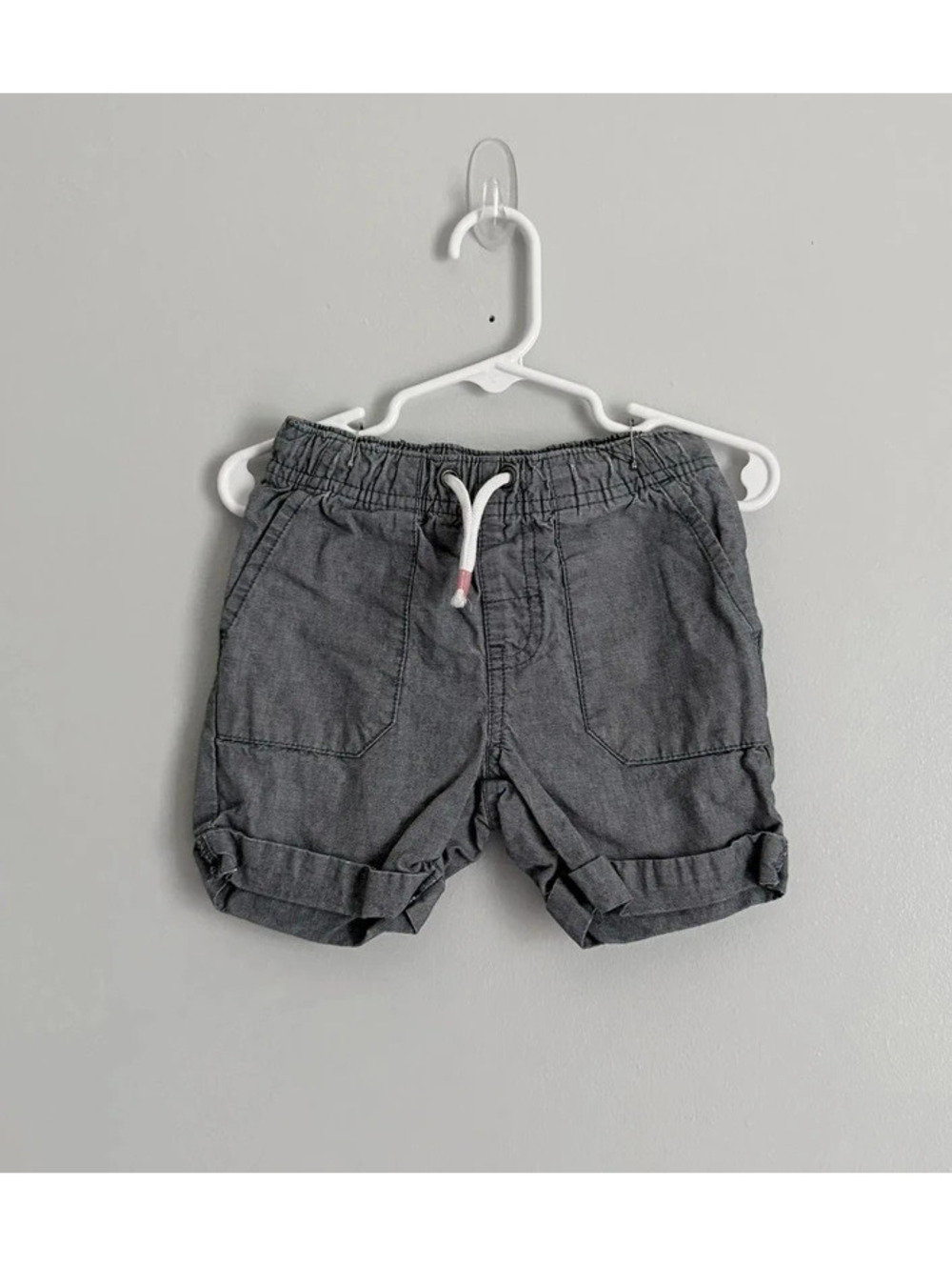 Cat & Jack Blue Chambray Shorts 2T